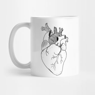 human heart Mug